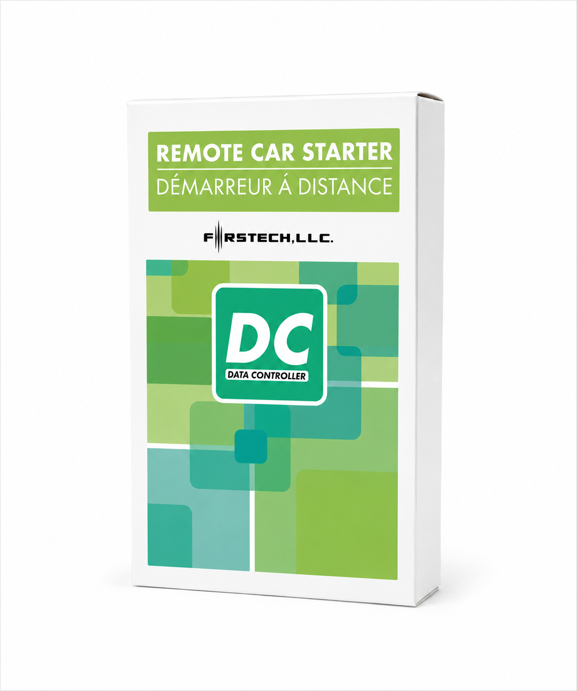 Box Sticker for Firstech Remote Car Starter — Retail box sticker & packaging graphics · Illustrator & Photoshop